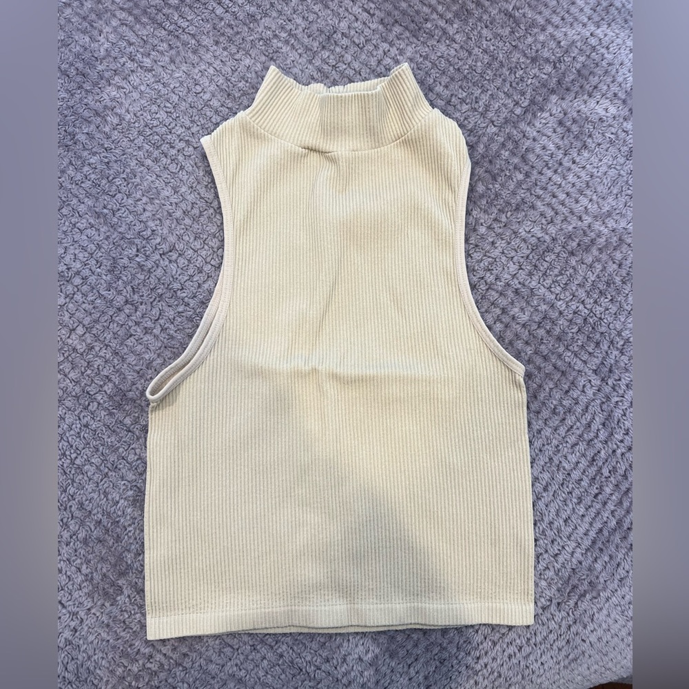 ZARA turtleneck crop top